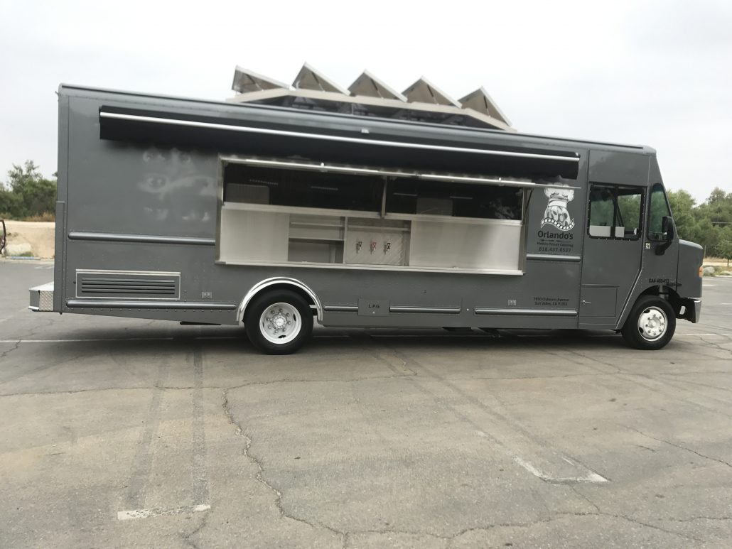 Orlando's truck side view