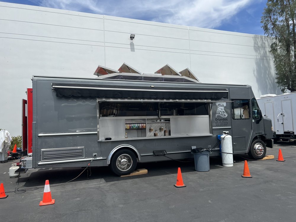 The truck on location